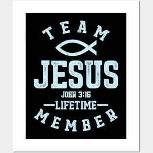 Team Jesus Lifetime Christ Posters and Art